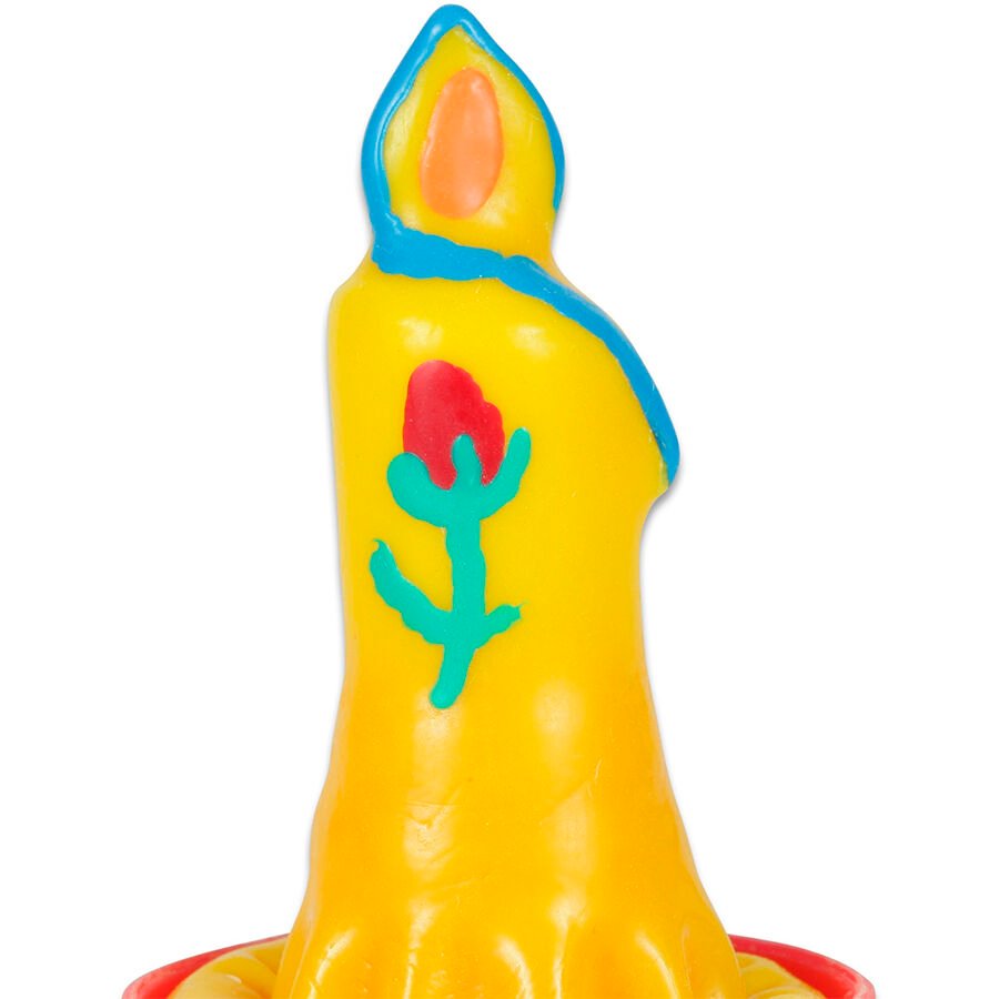 CONDOMERIE - PRESERVATIVO DECORATIVO PINTADO A MANO VELA - PRESERVATIVOS - El Arte del Placer