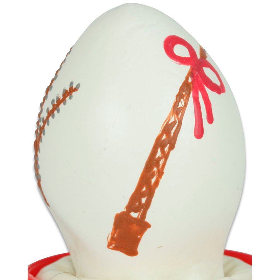CONDOMERIE – PRESERVATIVO DECORATIVO PINTADO A MANO HUEVO DE PASCUA - PRESERVATIVOS - El Arte del Placer