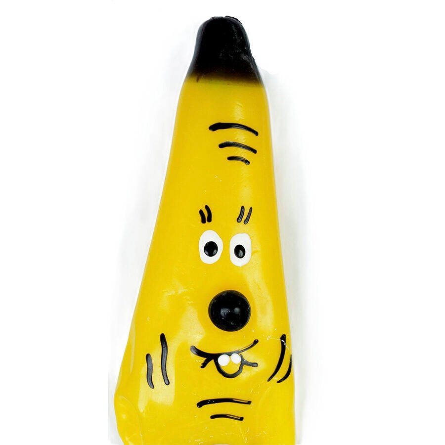 CONDOMERIE - PRESERVATIVO DECORATIVO PINTADO A MANO PLÁTANO MODELO XL - PRESERVATIVOS - El Arte del Placer