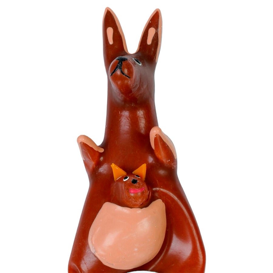 CONDOMERIE - PRESERVATIVO DECORATIVO PINTADO A MANO CANGURO MODELO XL - PRESERVATIVOS - El Arte del Placer