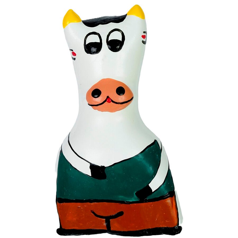 CONDOMERIE - PRESERVATIVO DECORATIVO PINTADO A MANO VACA MODELO XL - PRESERVATIVOS - El Arte del Placer
