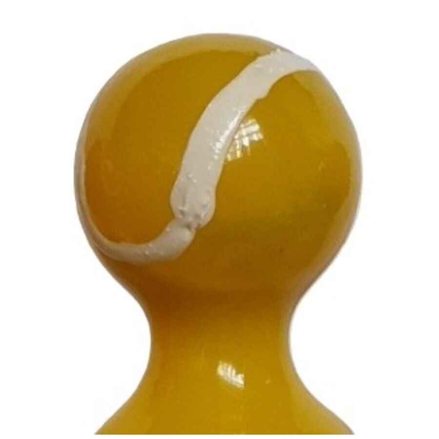 CONDOMERIE - PRESERVATIVO DECORATIVO PINTADO A MANO PELOTA DE TENIS - PRESERVATIVOS - El Arte del Placer