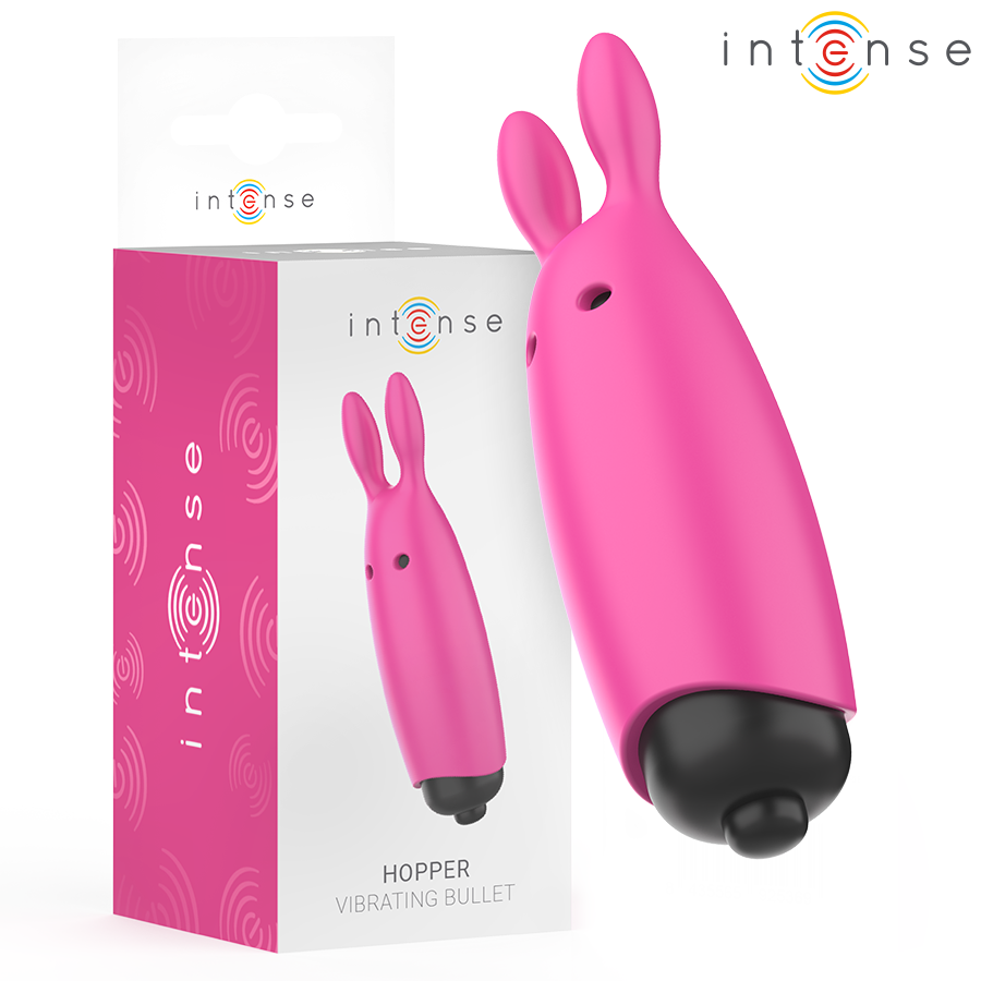 INTENSE - HOPPER BALA VIBRADORA ROSA 8.3 X 2.4 CM - Balas vibradoras - El Arte del Placer