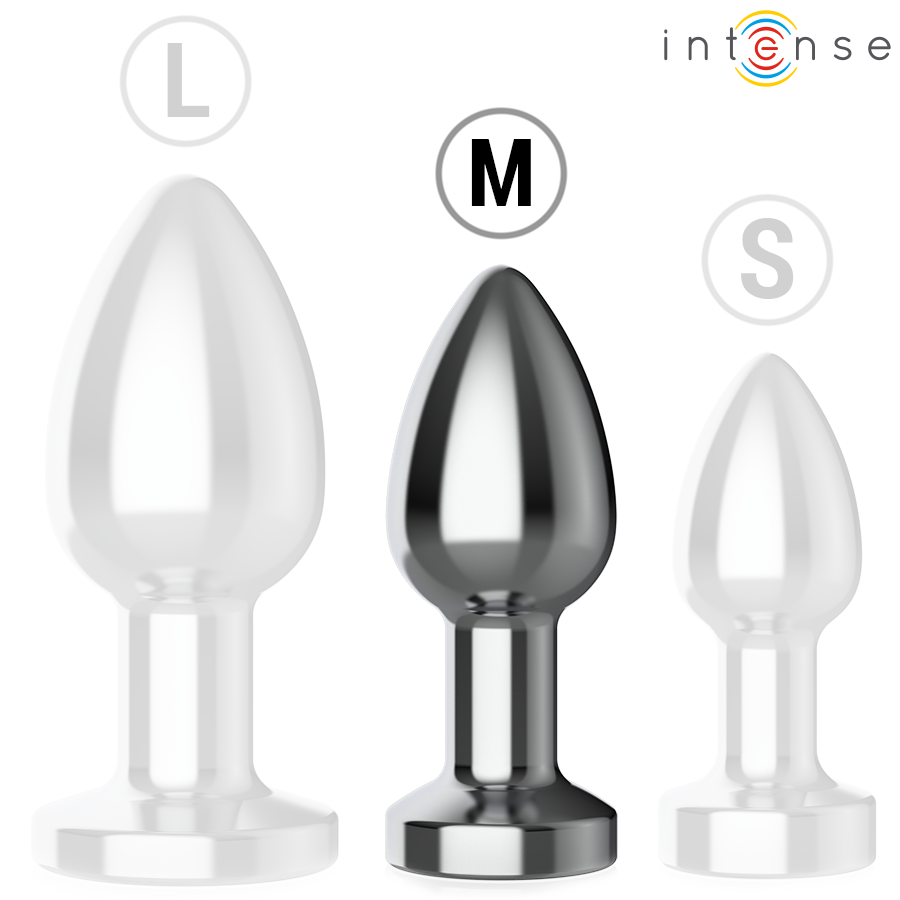 INTENSE - PLUG ANAL 10 VIBRACIONES METAL CON CONTROL REMOTO M - Imagen 7