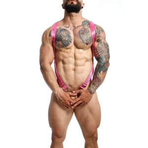 MOB – DNGEON ARNÉS DE ESPALDA CRUZADA TALLA - Arneses Hombre - El Arte del Placer