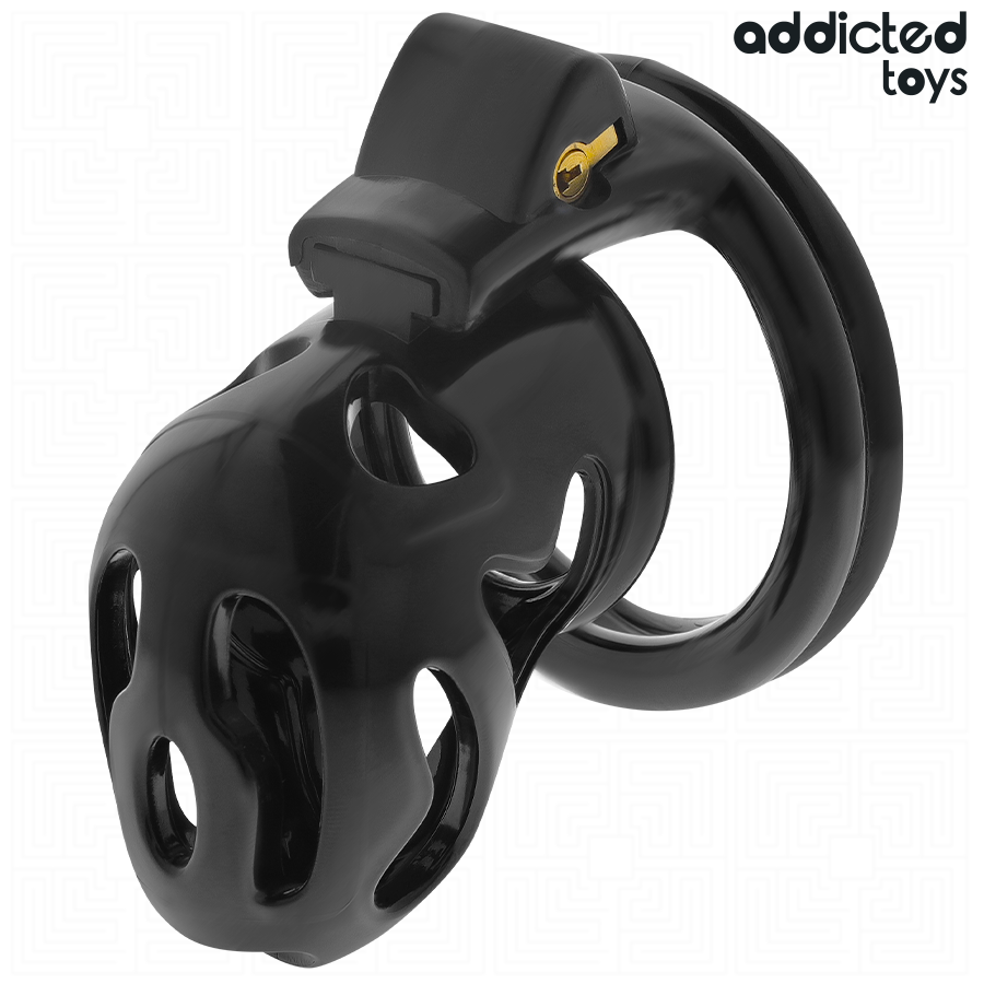 ADDICTED TOYS LOCKED - SEALED CRYPT JAULA PARA PENE 8 CM - Artículos BDSM - El Arte del Placer