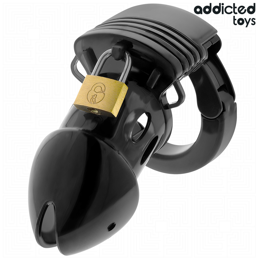 ADDICTED TOYS LOCKED - CHASTITY DEPTHS JAULA PARA PENE 7,5 CM - Artículos BDSM - El Arte del Placer
