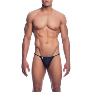 MOB – V-STRING DE MICROFIBRA NEGRA TALLA - Lencería Hombre - El Arte del Placer