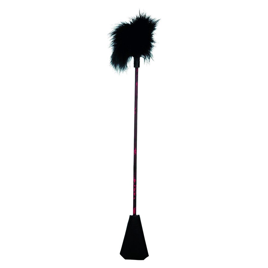 CALEXOTICS - SCANDAL FUSTA DE PLUMAS NEGRAS - Artículos BDSM - El Arte del Placer