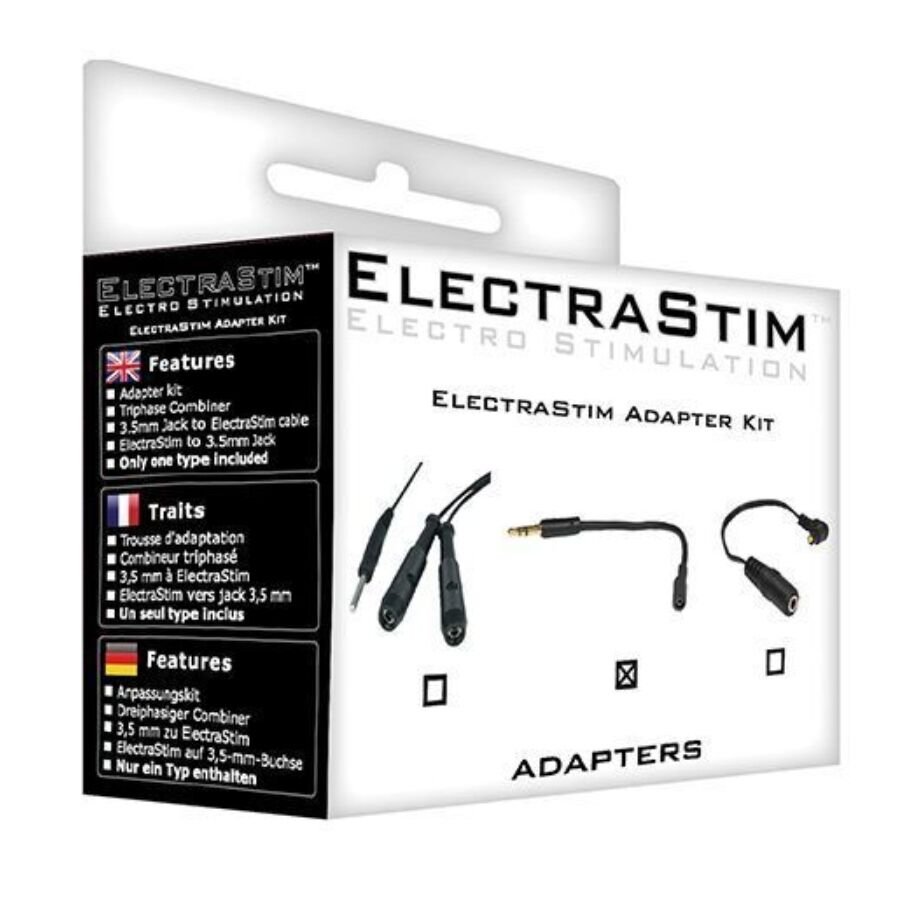 ELECTRASTIM - ADAPTADOR DE CABE DE CONECTOR 3.5 MM - Artículos BDSM - El Arte del Placer