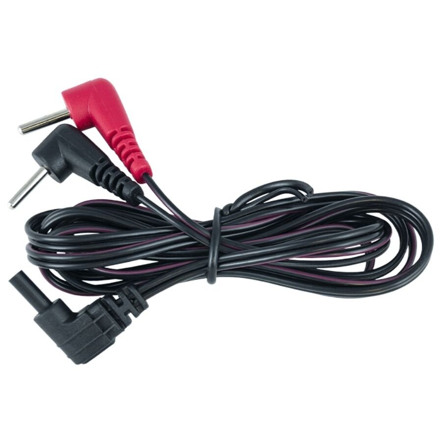 ELECTRASTIM - CABLES DE ESTIMULACIÓN 90 GRADOS - Artículos BDSM - El Arte del Placer