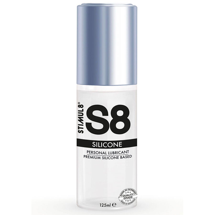STIMUL8 - S8 LUBRICANTE SILICONA 125 ML - Base Silicona - El Arte del Placer