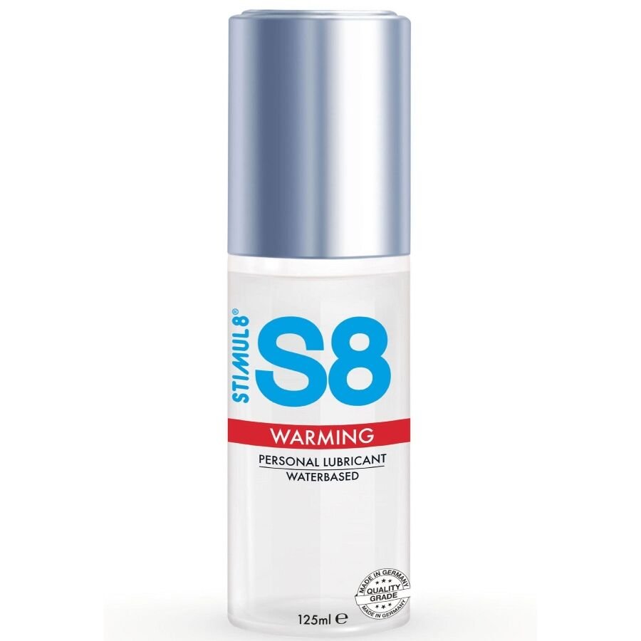 STIMUL8 - S8 LUBRICANTE EFECTO CALOR 125 ML - DROGUERÍA - El Arte del Placer