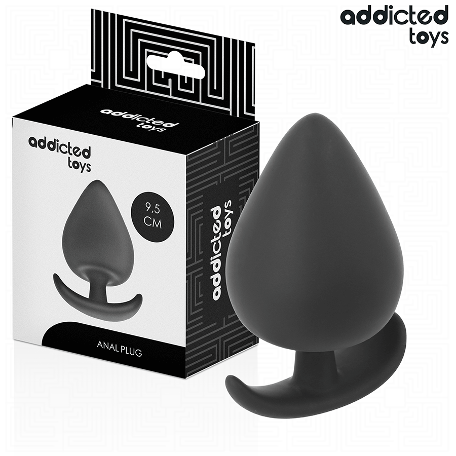 ADDICTED TOYS - PLUG ANAL SILICONA TALLA XL 9.5 CM - Anal - El Arte del Placer