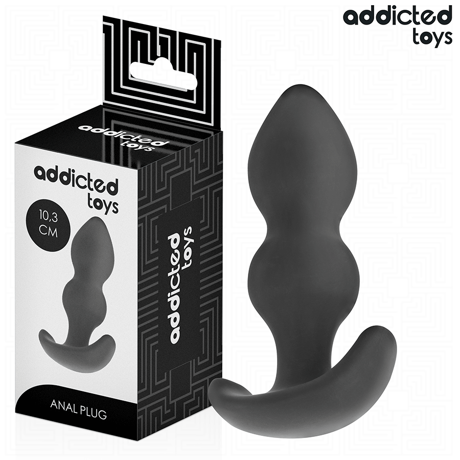 ADDICTED TOYS - PLUG ANAL SILICONA TALLA S 10,3 CM - Anal - El Arte del Placer