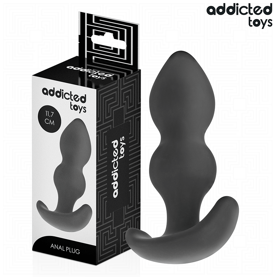ADDICTED TOYS - PLUG ANAL SILICONA TALLA L 11,7 CM - Anal - El Arte del Placer