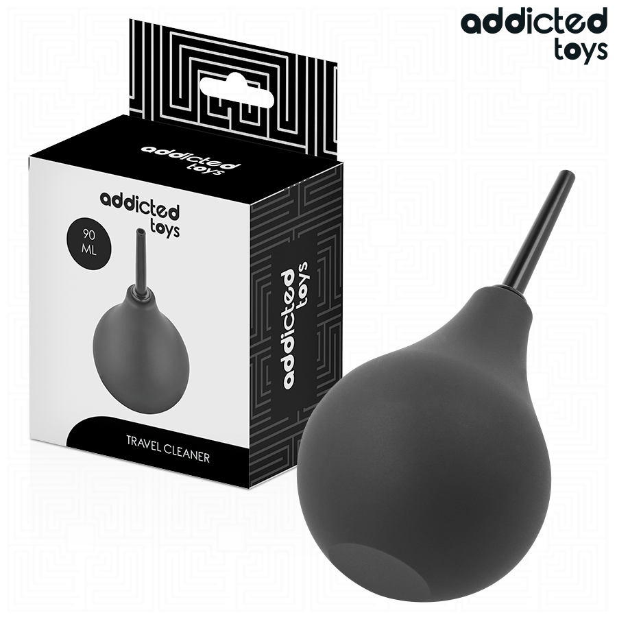 ADDICTED TOYS - LIMPIADOR ANAL DE VIAJE TALLA S 90 ML - Anal - El Arte del Placer