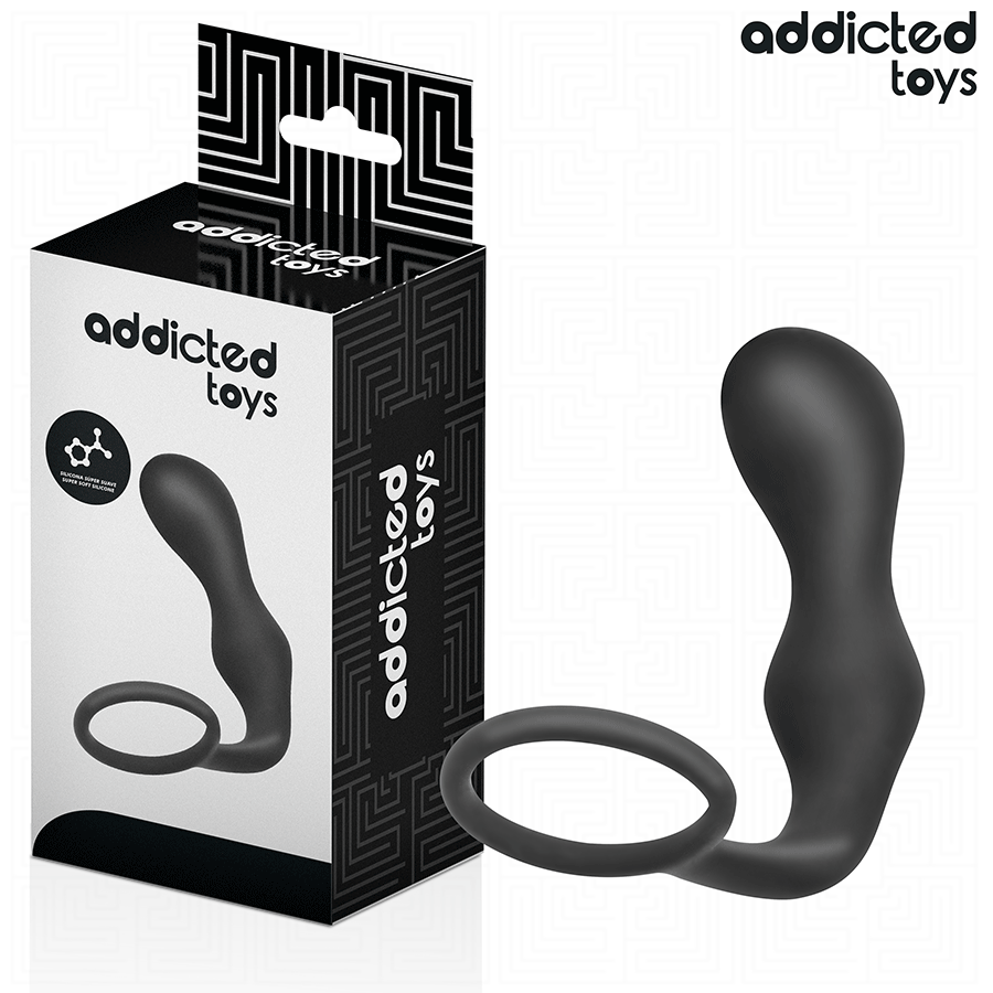 ADDICTED TOYS - PLUG ANAL CON ANILLO SILICONA MODELO 3 - Anal - El Arte del Placer
