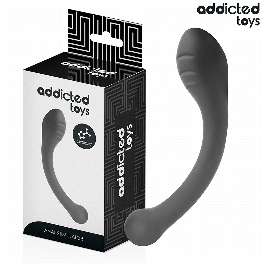 ADDICTED TOYS - ESTIMULADOR ANAL DOBLE SILICONA 18 CM - Anal - El Arte del Placer