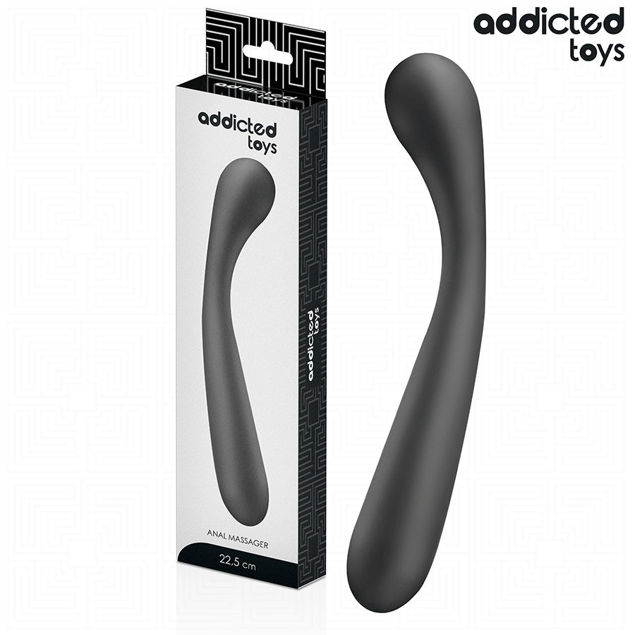 ADDICTED TOYS - MASAJEADOR ANAL DOBLE SILICONA 22,5 CM - Anal - El Arte del Placer