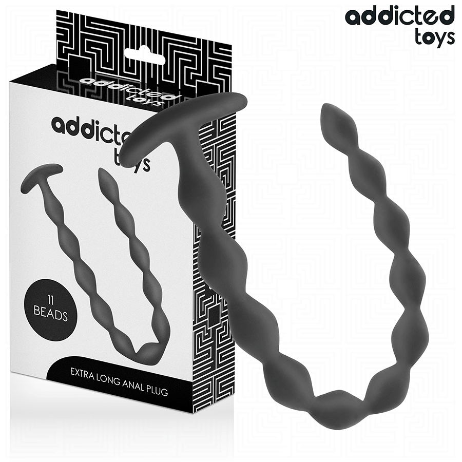 ADDICTED TOYS - ROSARIO ANAL 27 CM EXTRA LARGO SILICONA - Anal - El Arte del Placer