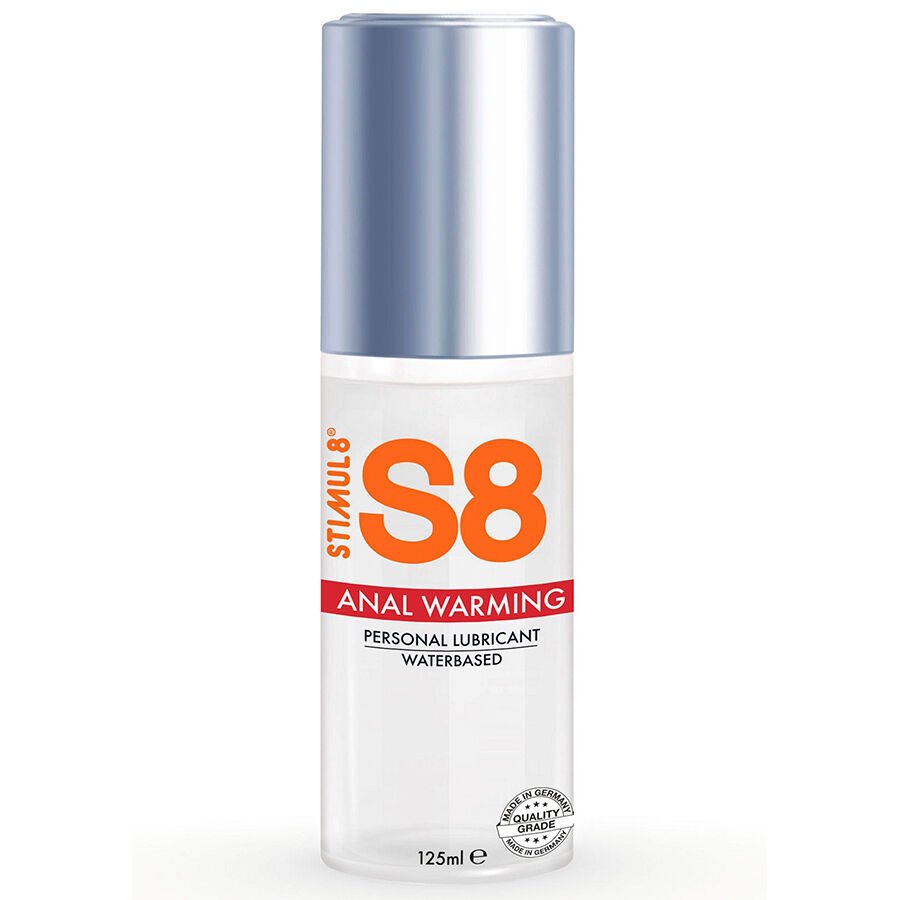 STIMUL8 - S8 LUBRICANTE ANAL EFECTO CALOR 125 ML - DROGUERÍA - El Arte del Placer