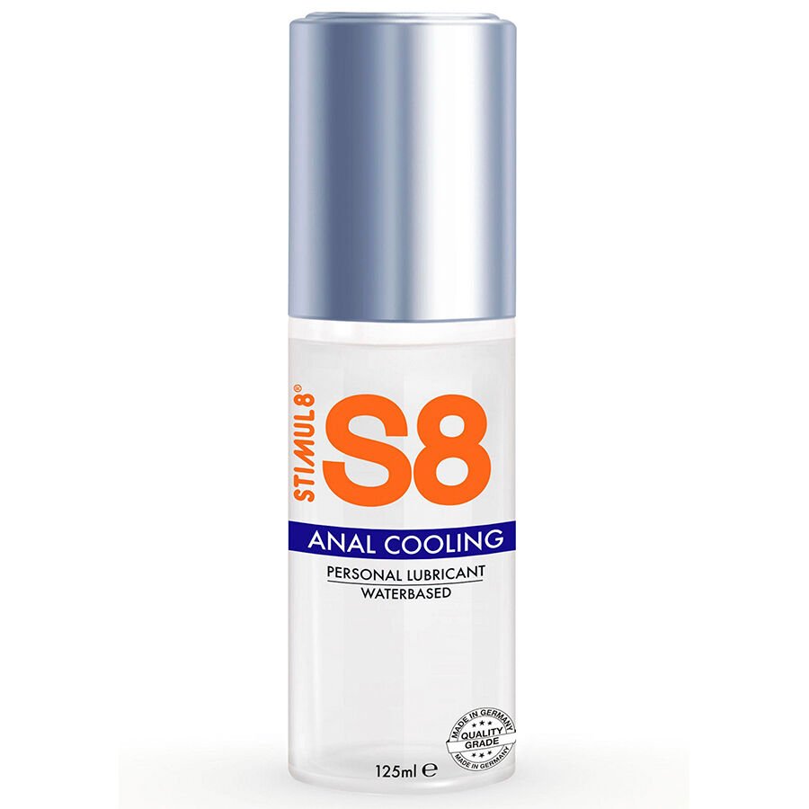 STIMUL8 - S8 LUBRICANTE ANAL EFECTO FRÍO 125 ML - DROGUERÍA - El Arte del Placer