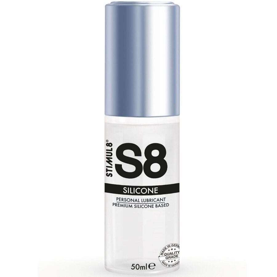 STIMUL8 - S8 LUBRICANTE SILICONA 50 ML - Base Silicona - El Arte del Placer