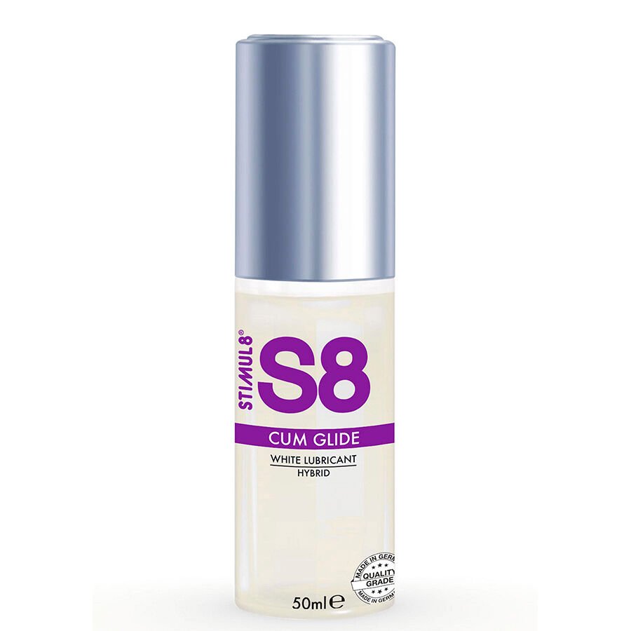 STIMUL8 - S8 CUM GLIDE LUBRICANTE HÍBRIDO 50 ML - DROGUERÍA - El Arte del Placer
