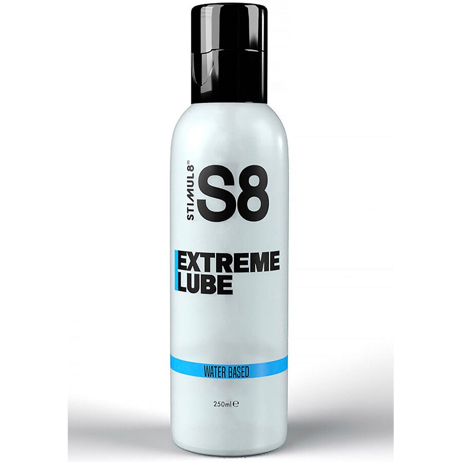 STIMUL8 - S8 EXTREME LUBRICANTE EN BASE AGUA 250 ML - Base Agua - El Arte del Placer