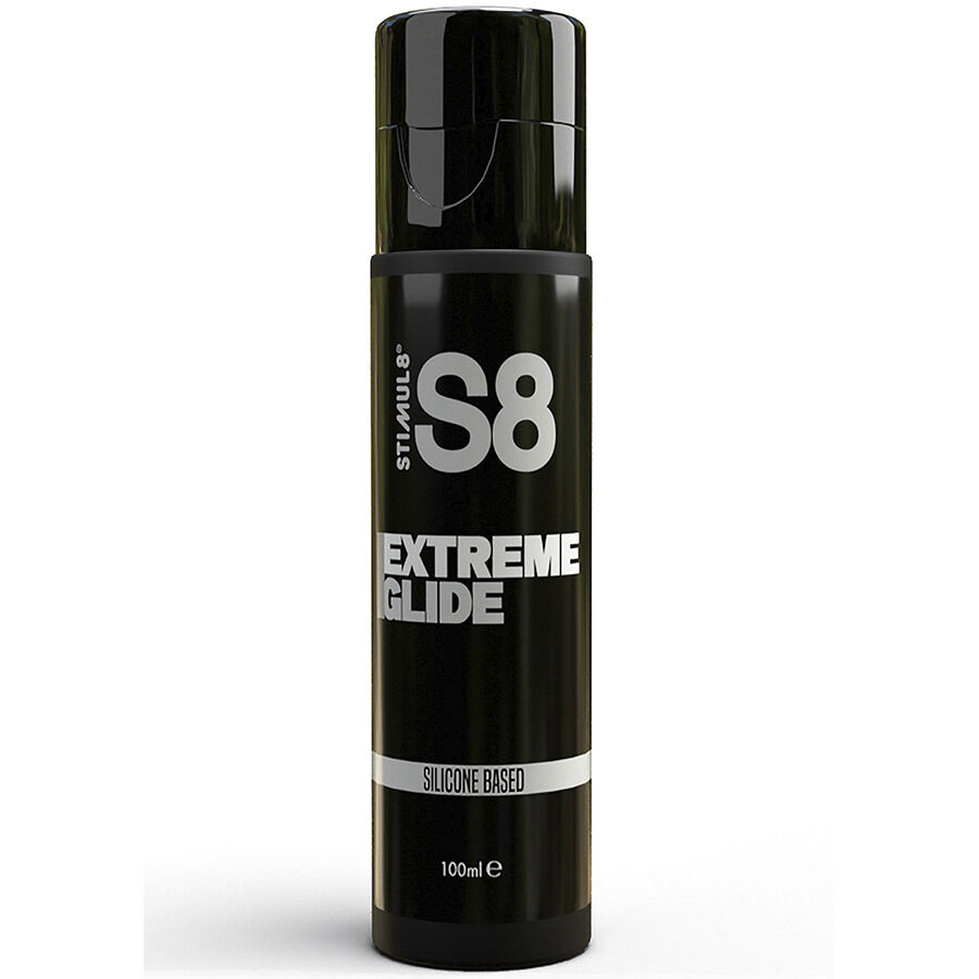 STIMUL8 - S8 EXTREME GLIDE SILICONA 100 ML - Base Silicona - El Arte del Placer