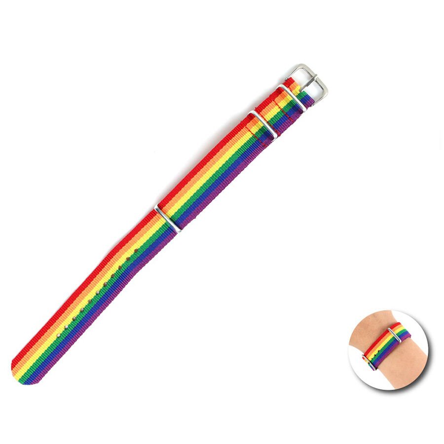 PRIDE - PULSERA BANDERA ARCOÍRIS - Artículos divertidos - El Arte del Placer