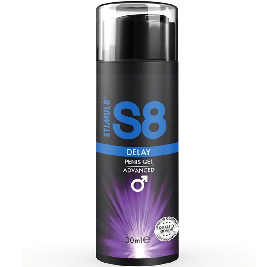 STIMUL8 - S8 DELAY GEL PARA EL PENE 30 ML - DROGUERÍA - El Arte del Placer