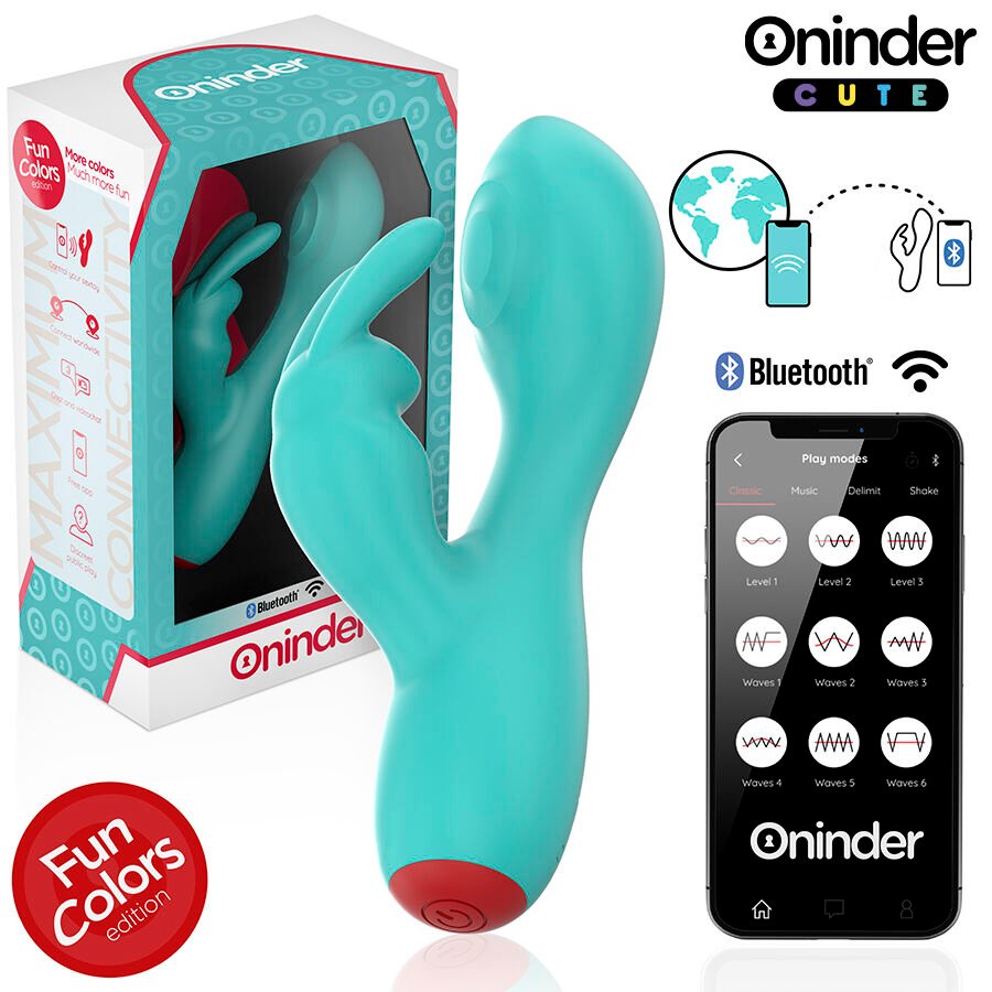 ONINDER CUTE – LOVE BUNNY VIBRADOR PUNTO G Y CLITORIS – APP MUNDIAL GRATUITA - JUGUETES BIENESTAR - El Arte…