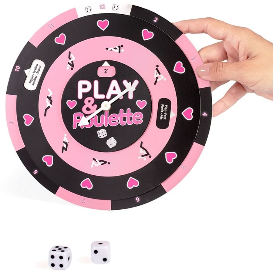 SECRETPLAY - PLAY & ROULETTE JUEGO DE DADOS Y RULETA (ES/PT/EN/FR) - Juego de Dados - El Arte del Placer