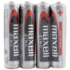 MAXELL - PILA SALINA MANGANESO AAA R03 RETRACTIL*4 - ARTÍCULOS VARIOS - El Arte del Placer