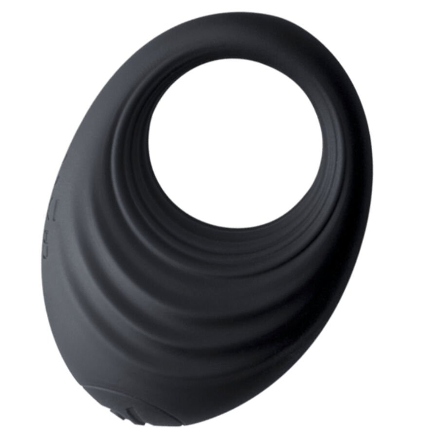 ROCKS- OFF - SPIRE ANILLO VIBRADOR PARA EL PENE NEGRO - Accesorios para el pene - El Arte del Placer