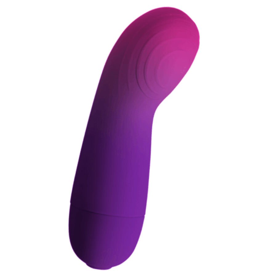 ROCKS- OFF - GLOW GIRL VIBE VIBRADOR G-SPOT DISCRETO MORADO - 100% Sumergible - El Arte del Placer