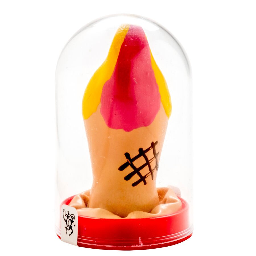CONDOMERIE - PRESERVATIVO DECORATIVO PINTADO A MANO HELADO - PRESERVATIVOS - El Arte del Placer
