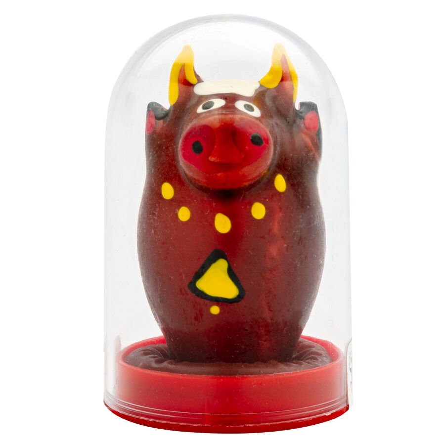 CONDOMERIE – PRESERVATIVO DECORATIVO PINTADO A MANO TORO MODELO 1 - PRESERVATIVOS - El Arte del Placer