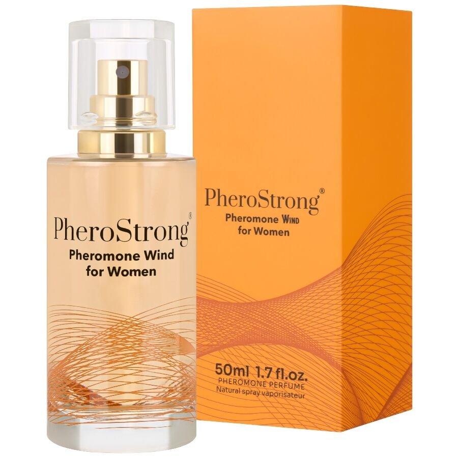 PHEROSTRONG - PERFUME CON FEROMONAS WIND PARA MUJER 50 ML - DROGUERÍA - El Arte del Placer