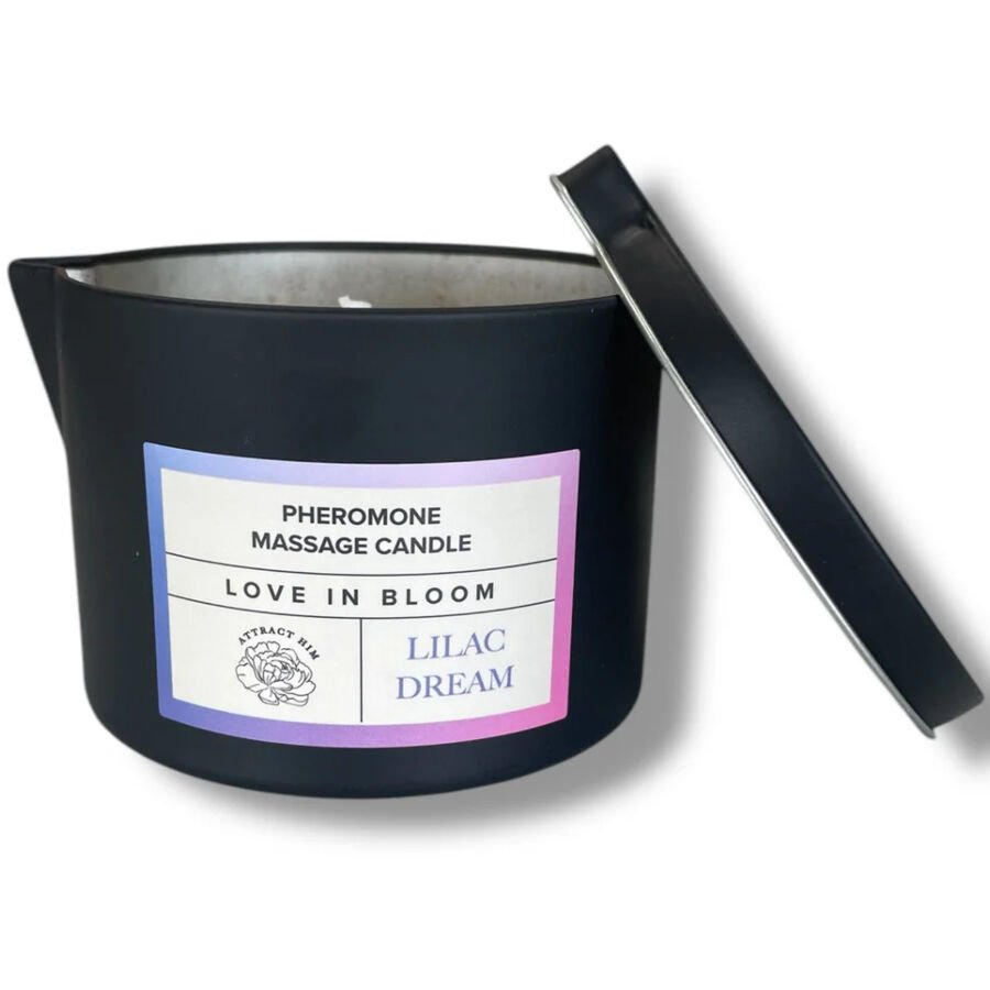 EYE OF LOVE - BLOOM VELA DE MASAJE ÍNDICA LILAC DREAM 150 ML - DROGUERÍA - El Arte del Placer
