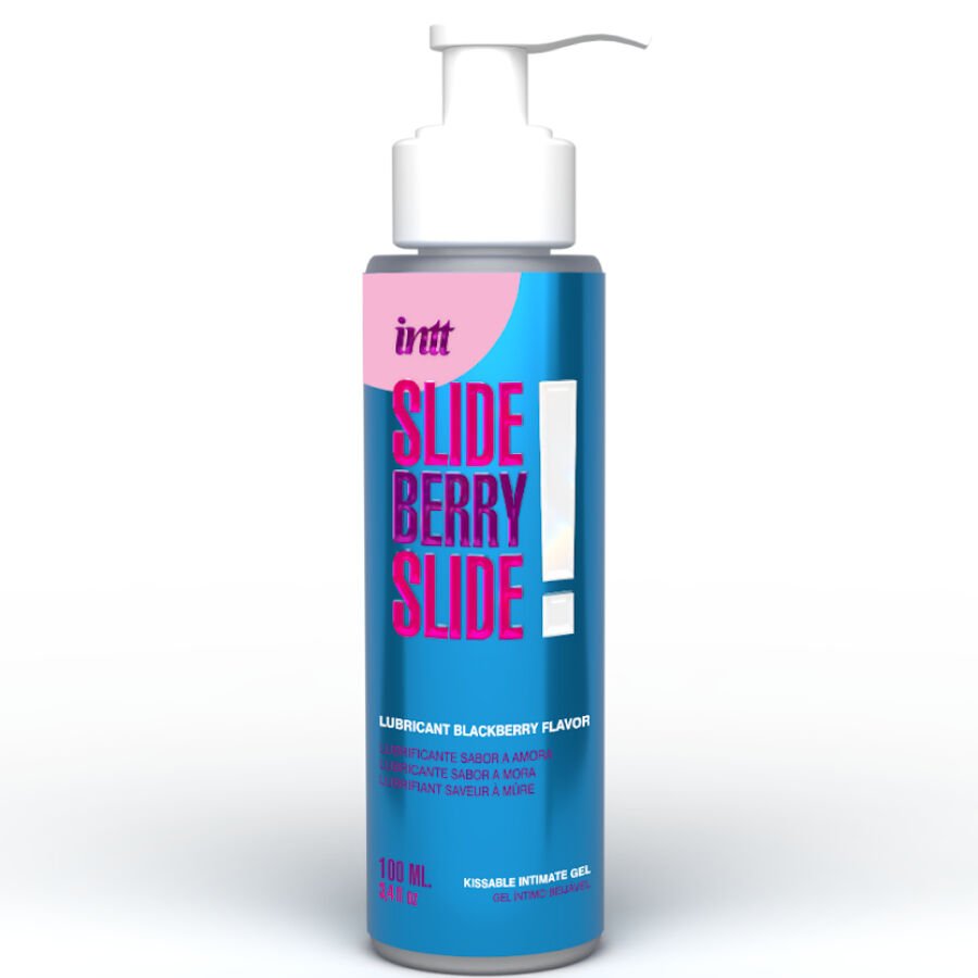 INTT RELEASES - LUBRICANTE ÍNTIMO BESABLE BASE AGUA SABOR MORA 100 ML - Con deliciosos Sabores - El Arte del Placer