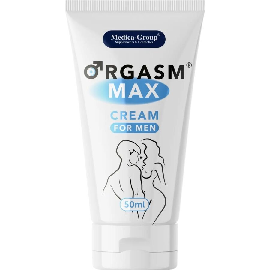 MEDICA GROUP - ORGASM MAX CREMA ÍNTIMA PARA HOMBRE 50 ML - Aumento Erección - El Arte del Placer