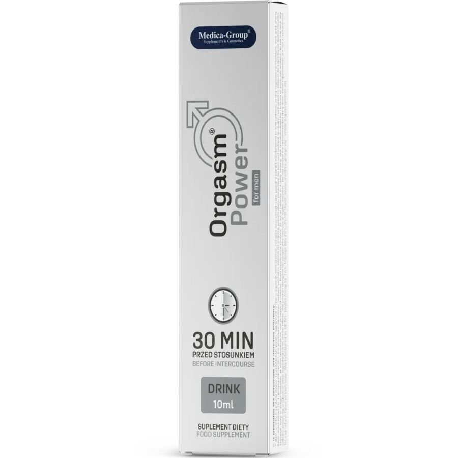MEDICA GROUP - ORGASM POWER BEBIDA PARA HOMBRE 10 ML - Aumento Erección - El Arte del Placer