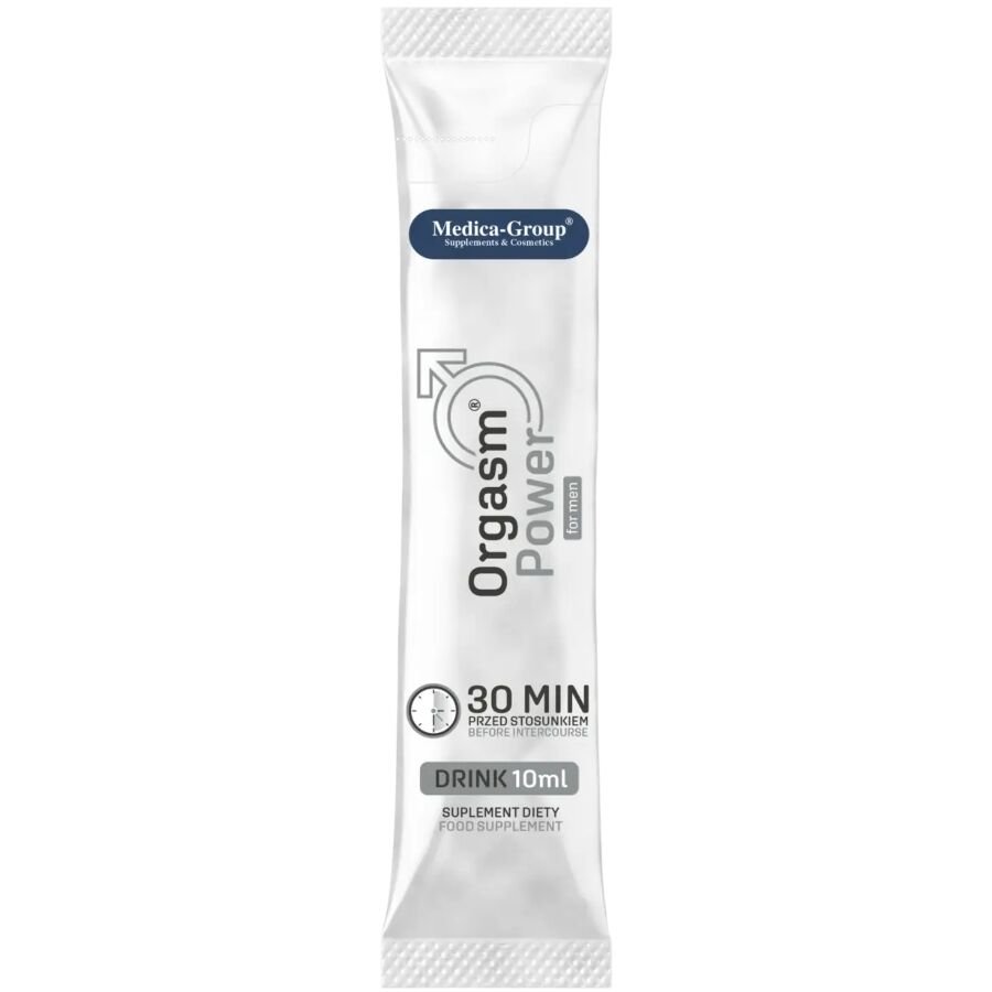 MEDICA GROUP - ORGASM POWER BEBIDA PARA HOMBRE 10 ML - Aumento Erección - El Arte del Placer