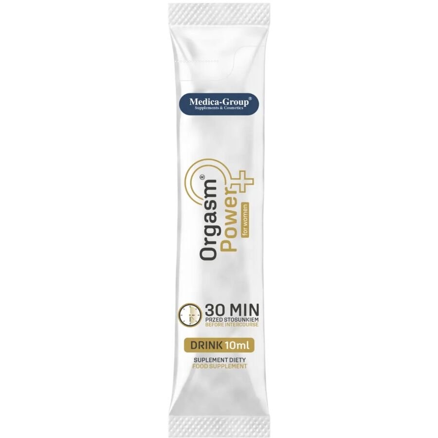 MEDICA GROUP - ORGASM POWER BEBIDA PARA MUJER 10 ML - DROGUERÍA - El Arte del Placer