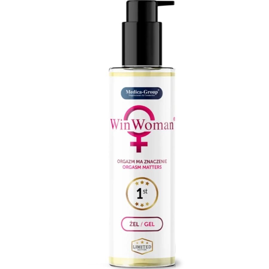 MEDICA GROUP - WIN WOMAN GEL ÍNTIMO FEMENINO 150 ML - DROGUERÍA - El Arte del Placer