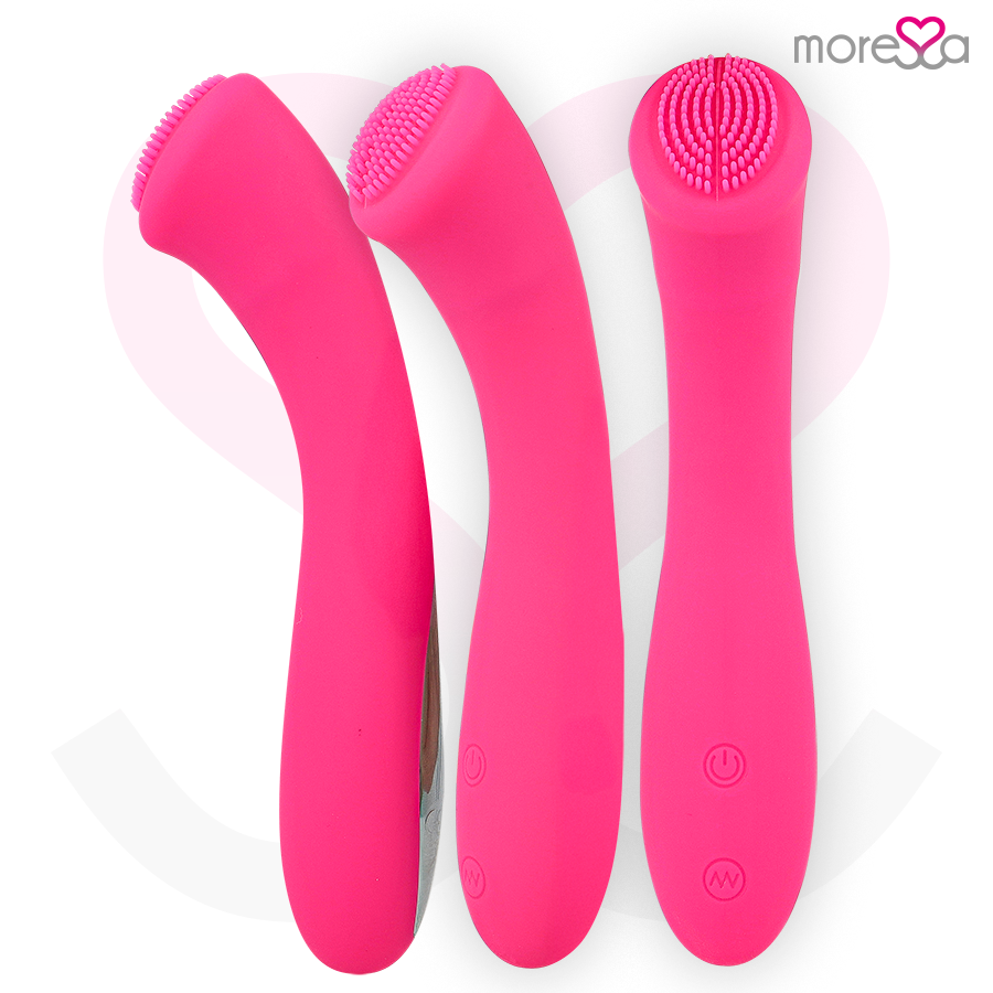 MORESSA - CELSO MASAJEADOR DUO PUNTO G Y SUERO PELVICO PREMIUM SILICONE RECARGABLE - JUGUETES BIENESTAR - El Arte del P…