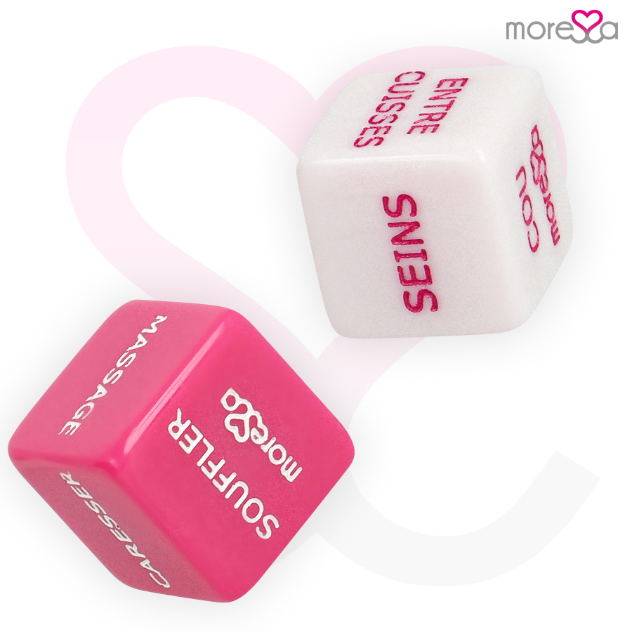 MORESSA - JUEGO DE DADOS ERÓTICOS - FRANCÉS - Juego de Dados - El Arte del Placer